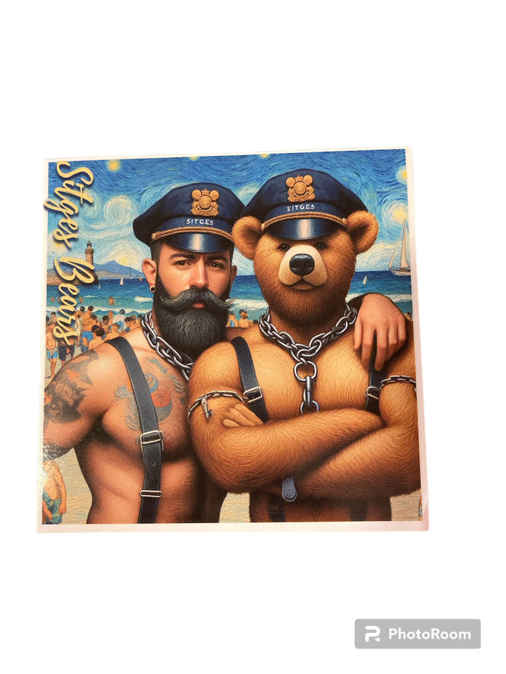 AI Bear Sticker