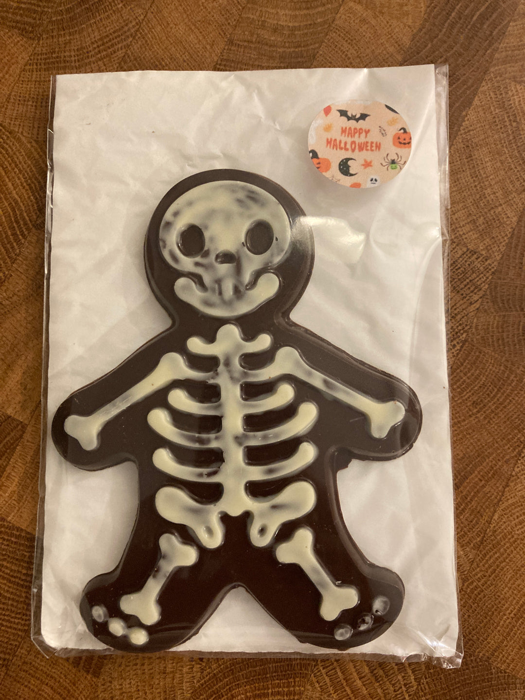 Halloween Chocolate Skeleton