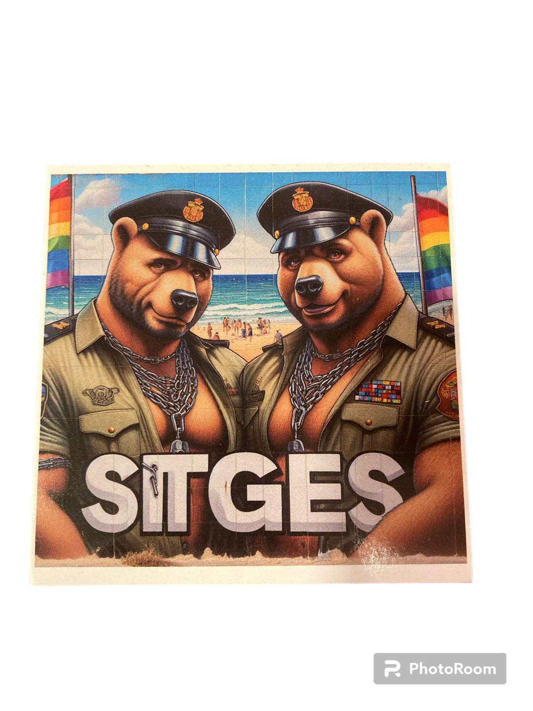 AI Bear Sticker