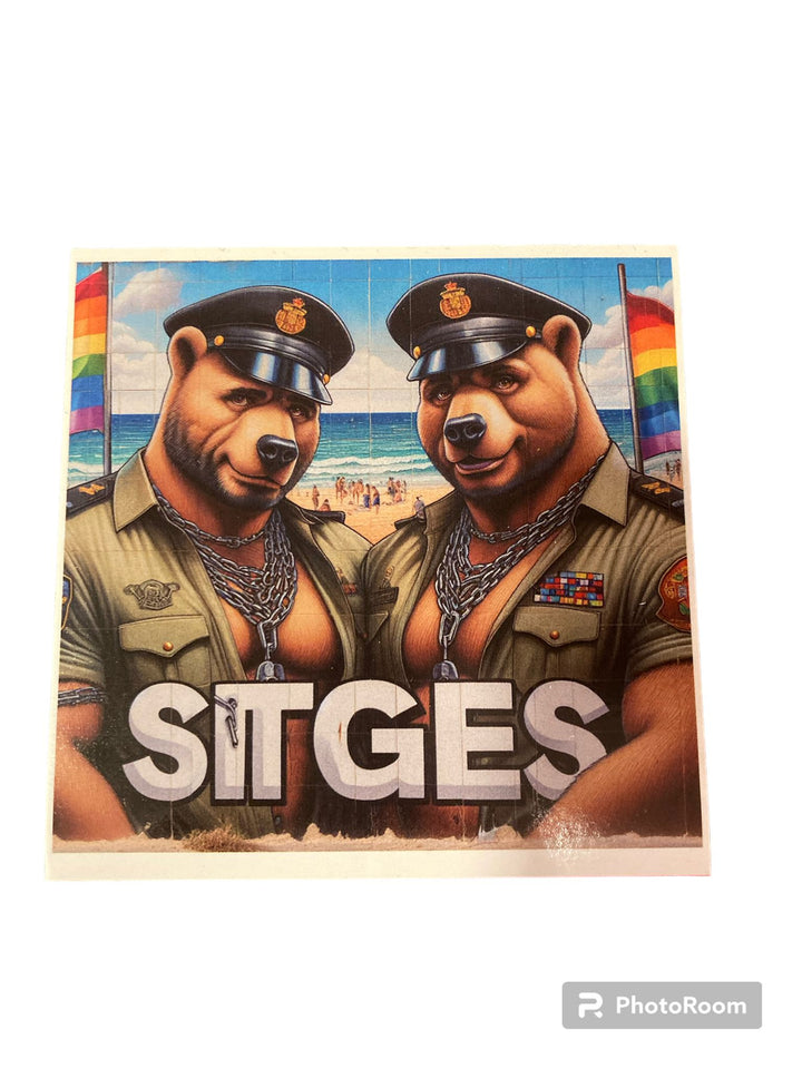 AI Bear Sticker