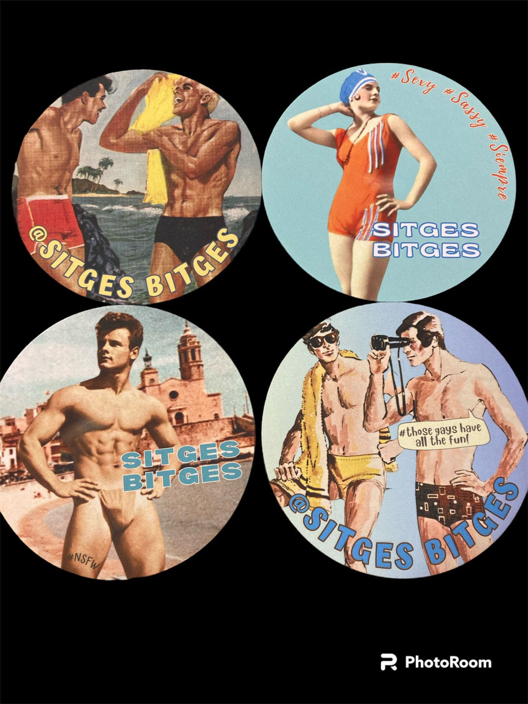 Sitges Bitges Mouse Pads
