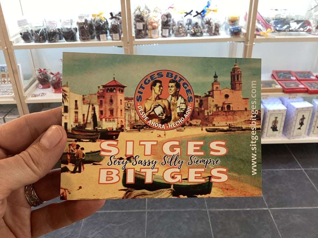 Sitges Bitges Postcard