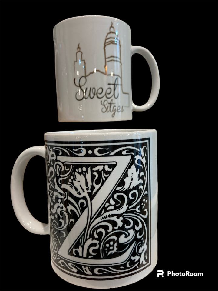 Sweet Sitges Alphabet Coffee Mug
