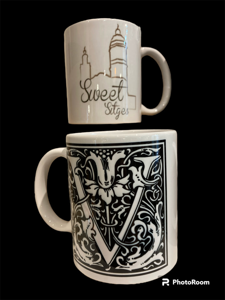 Sweet Sitges Alphabet Coffee Mug