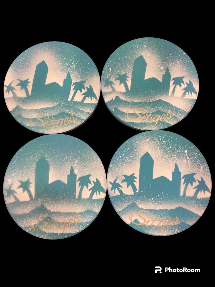 AI Ceramic Coaster