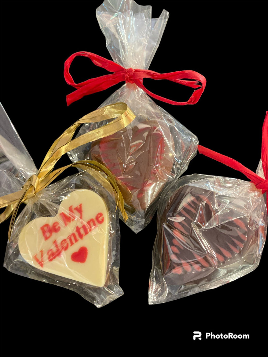 Solid Chocolate Hearts