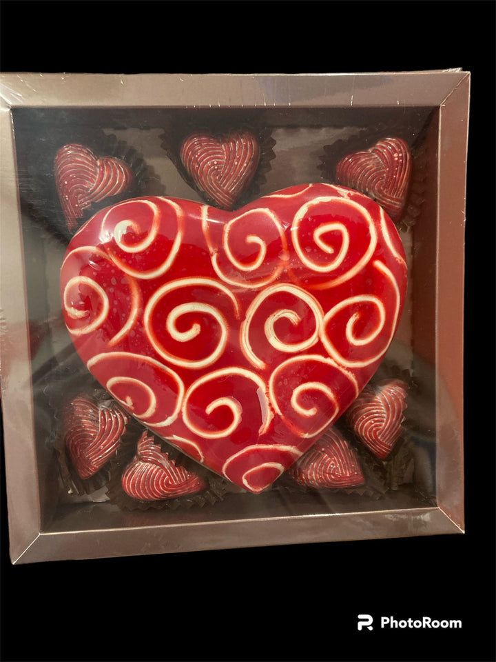 Chocolate Heart-shaped Box