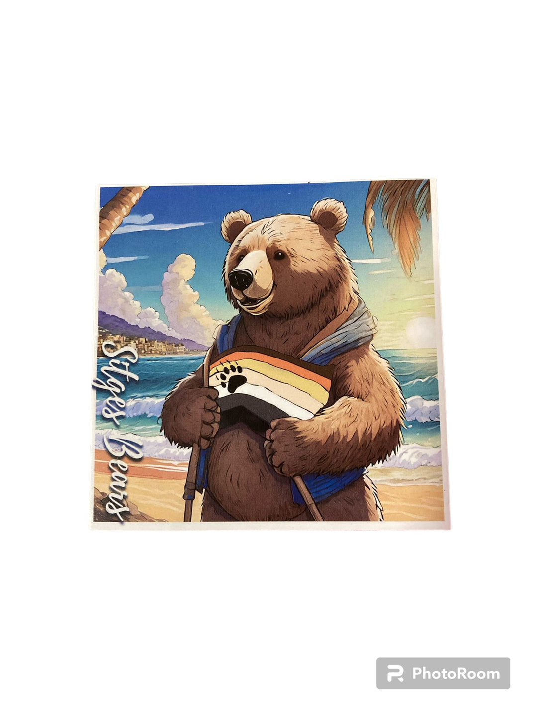 AI Bear Sticker