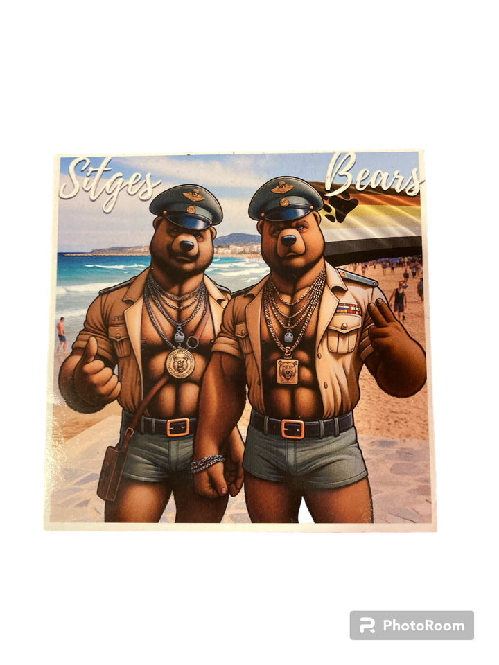 AI Bear Sticker
