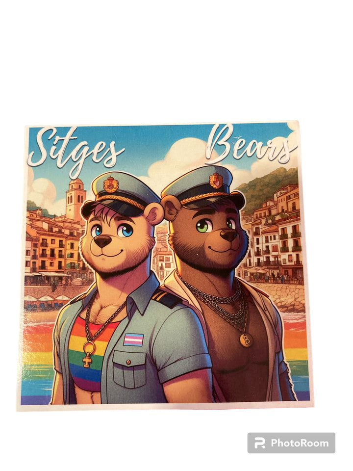 AI Bear Sticker