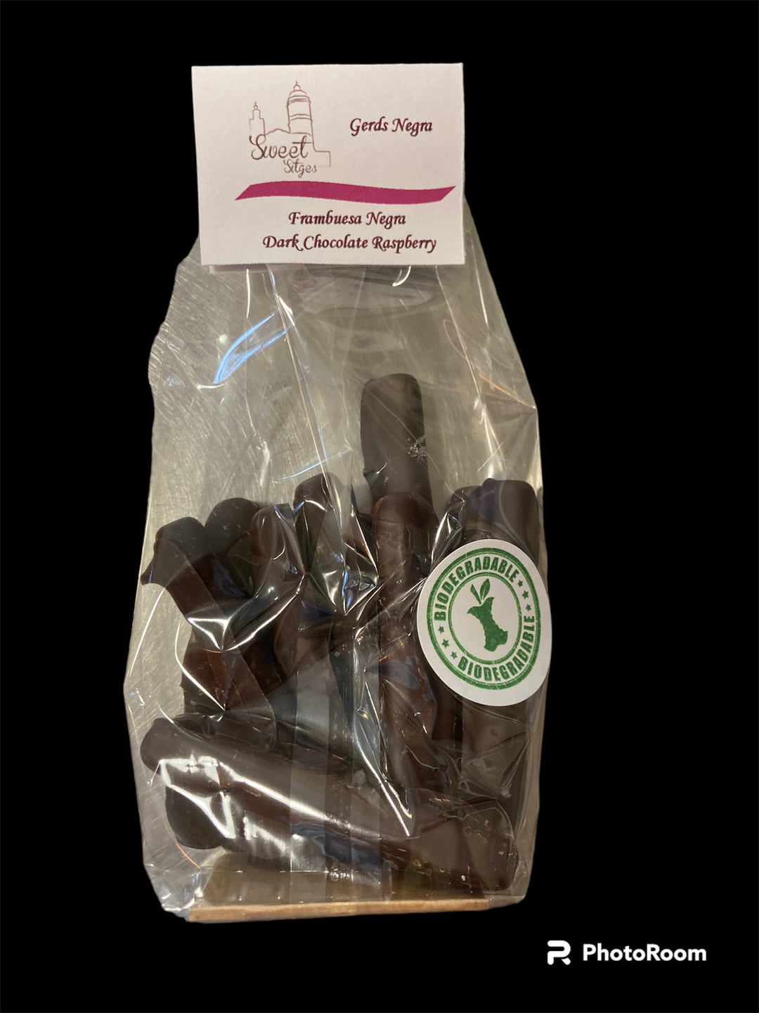Chocolate-dipped Raspberry Sticks