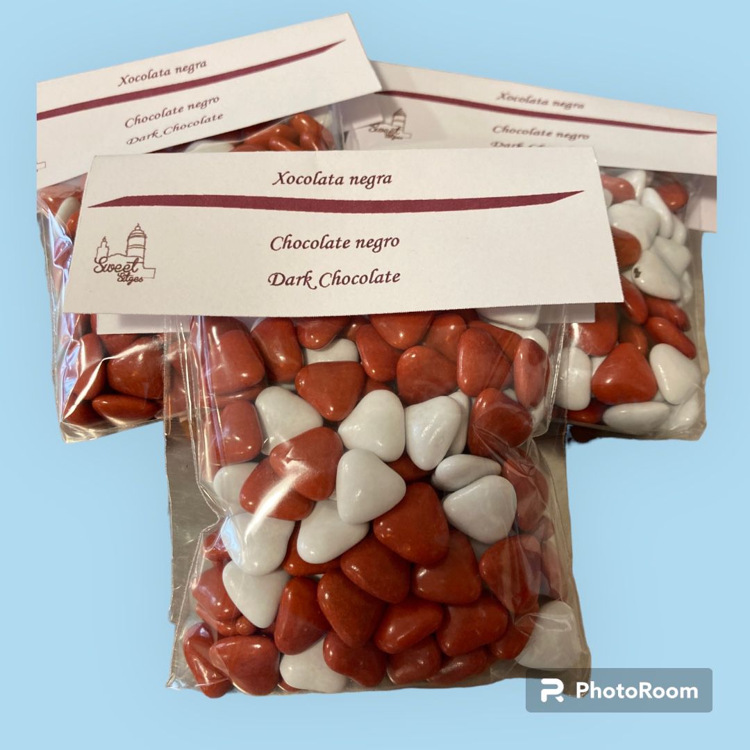 Chocolate Heart Pastilles