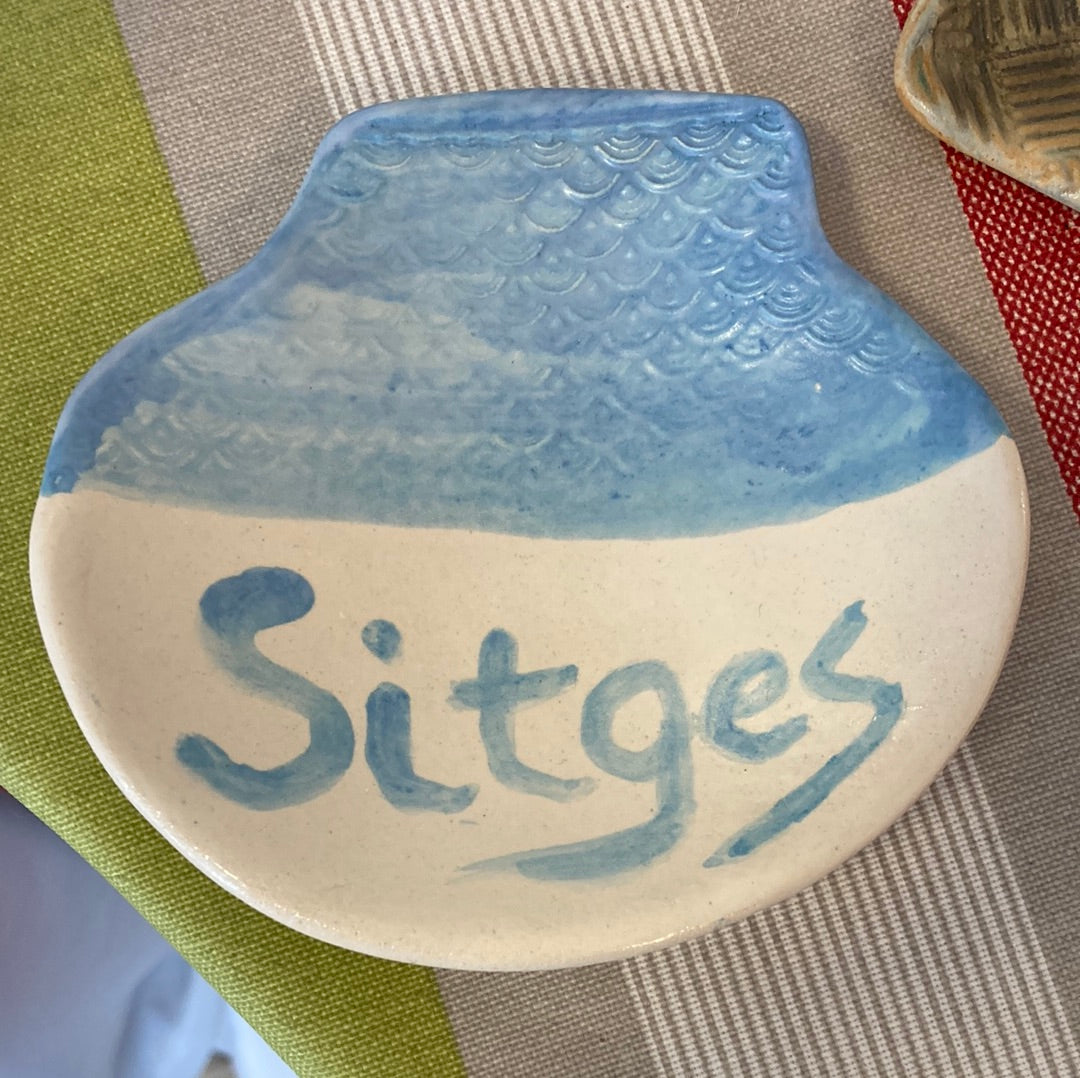 Ellenware Ceramics Scallop Dish