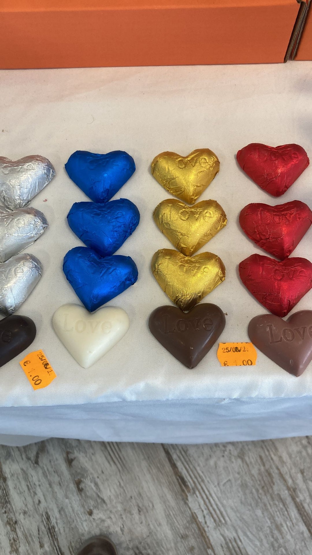 Chocolate Love Hearts