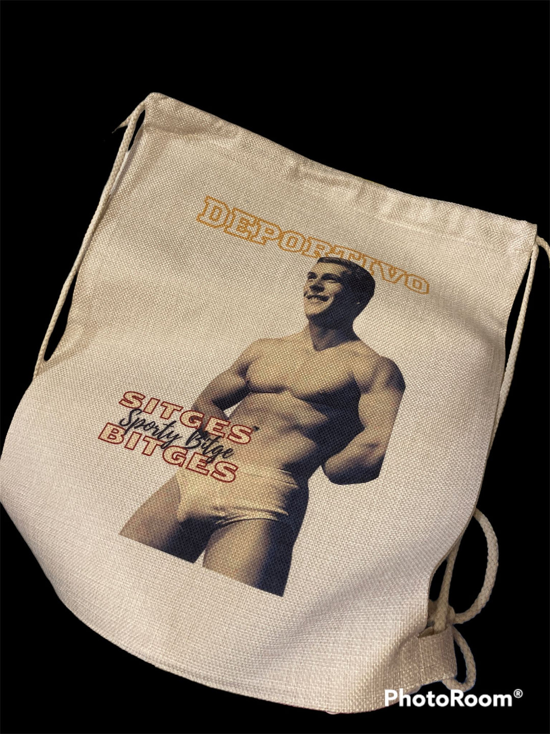 Sitges Bitges Canvas Knapsack