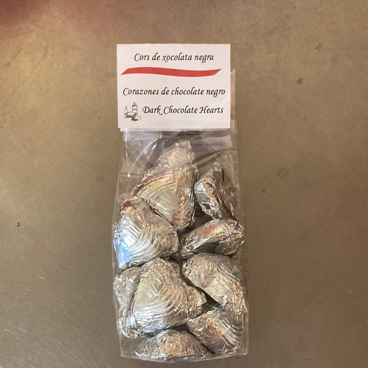Solid Chocolate Hearts