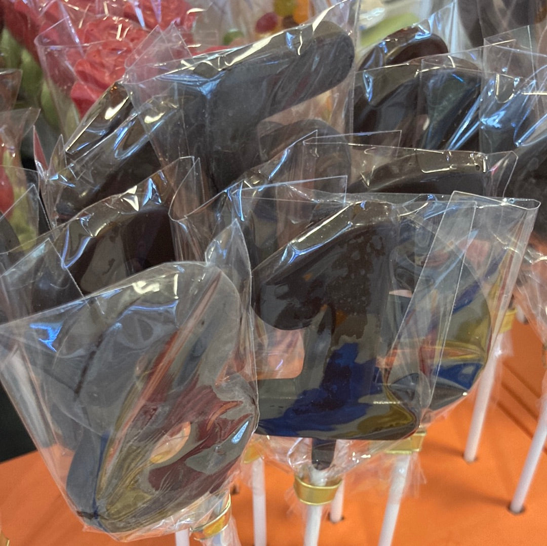 Chocolate Number Lollipop