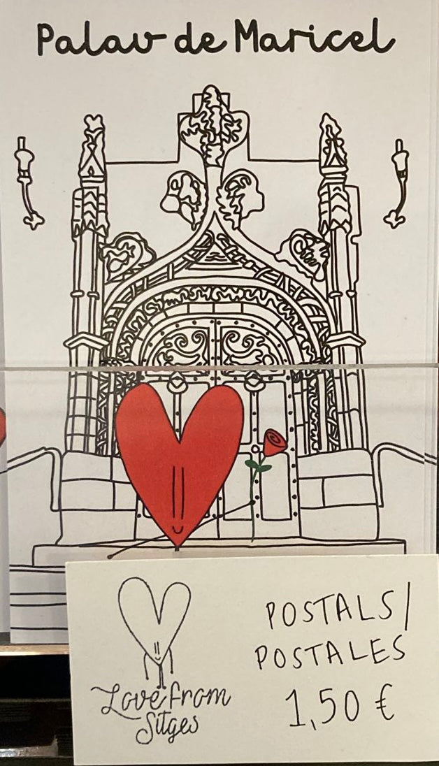 Love Sitges Postcard