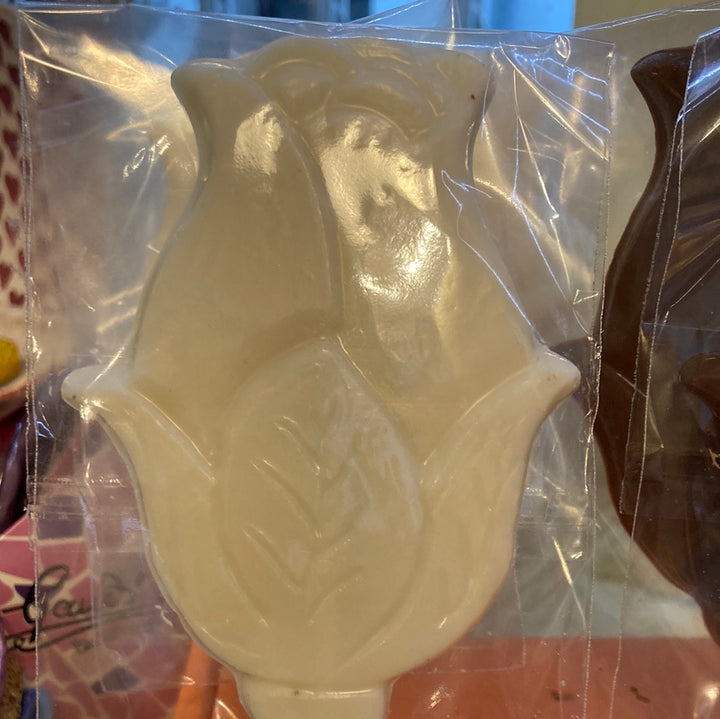 Large Chocolate Rose Lollipop