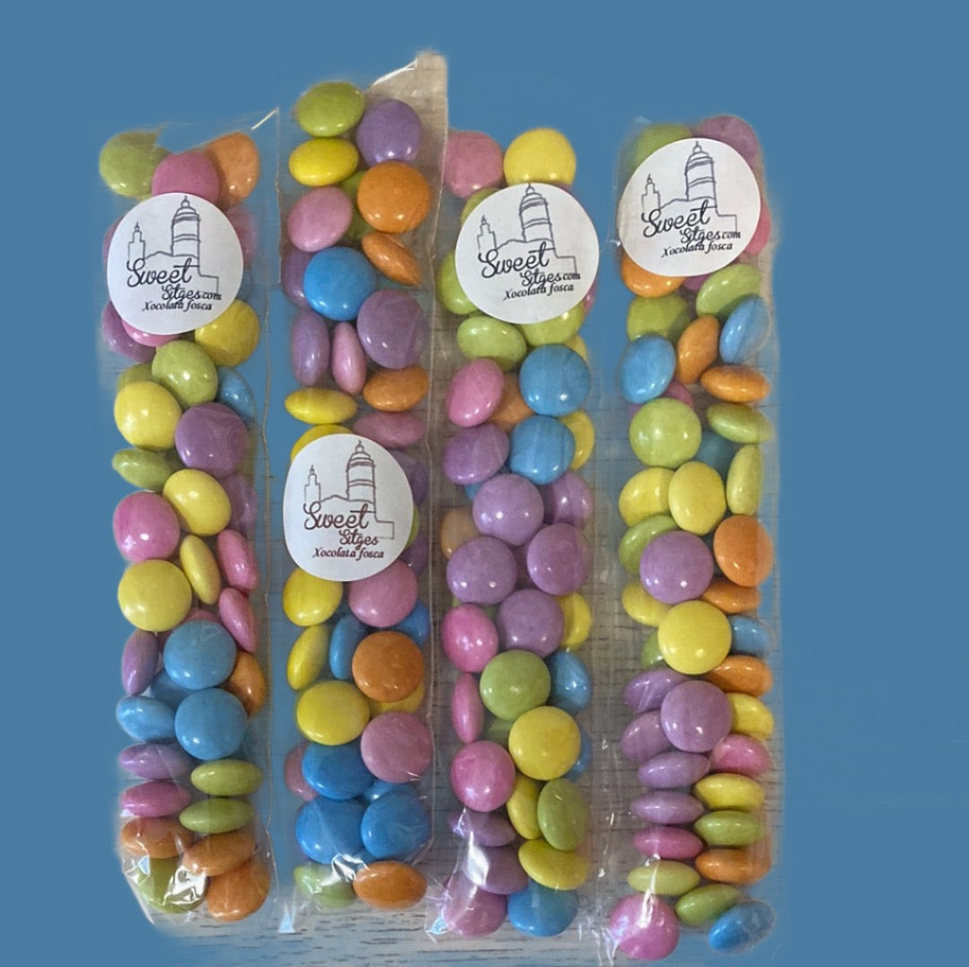 Chocolate Pastilles in Dark or Milk Chocolate
