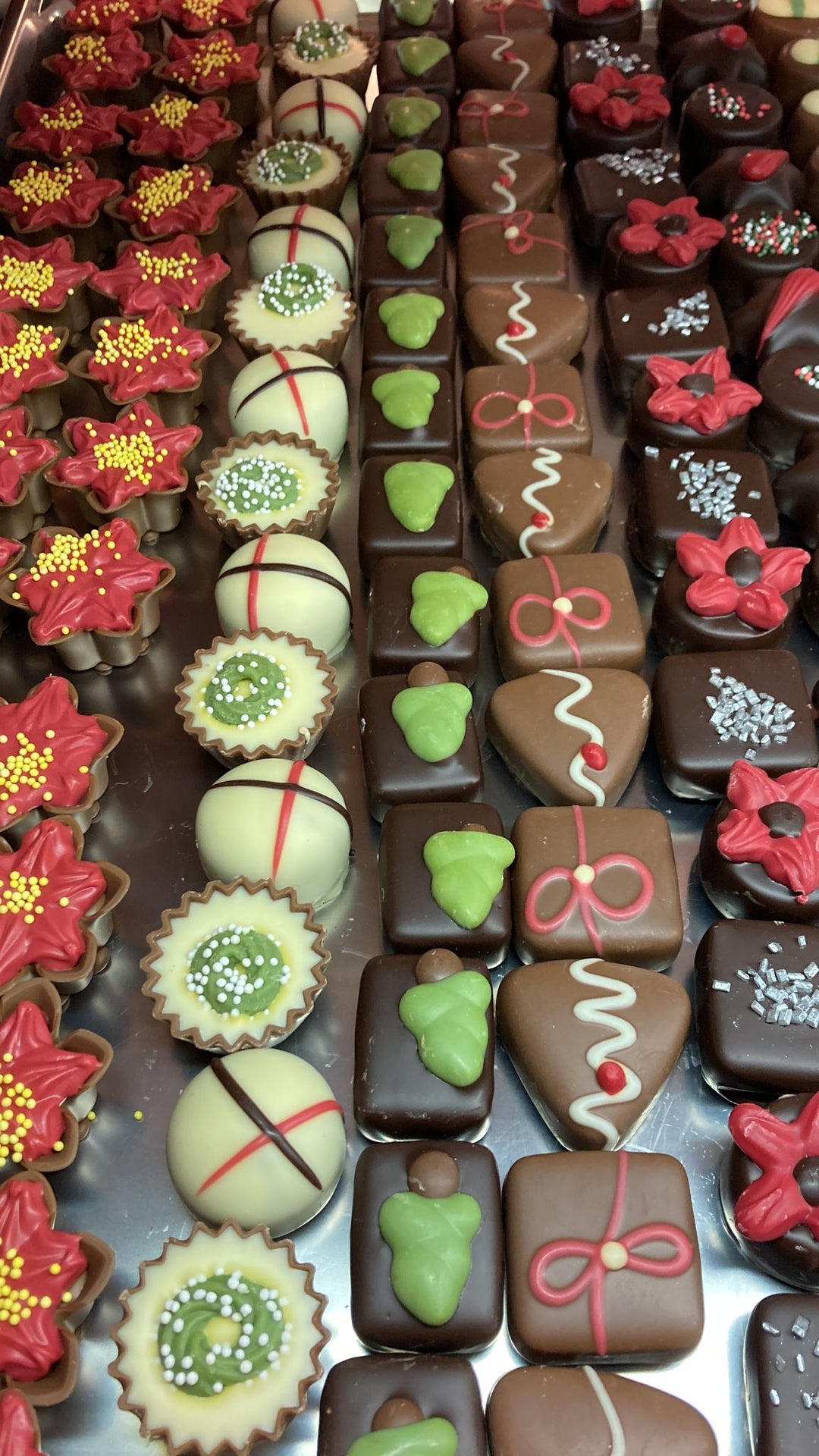 Christmas Chocolate Bonbons