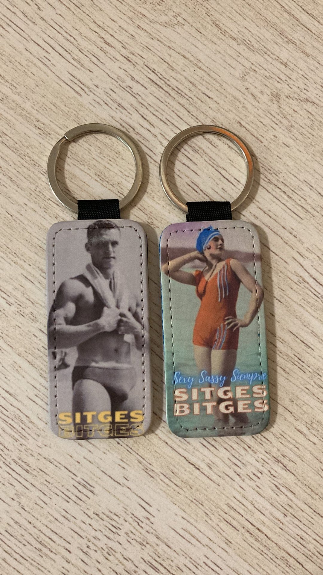 Sitges Bitges Keyring