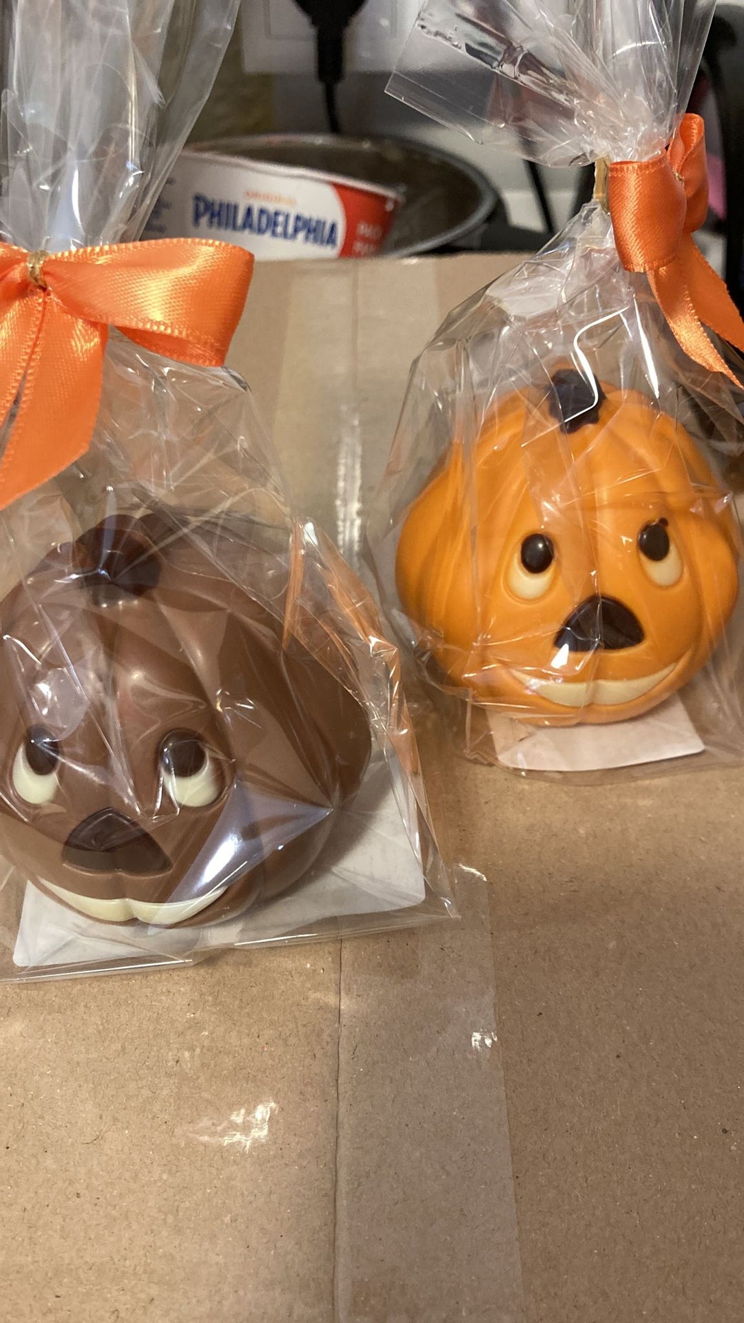 Halloween Large Chocolate Pumpkin
