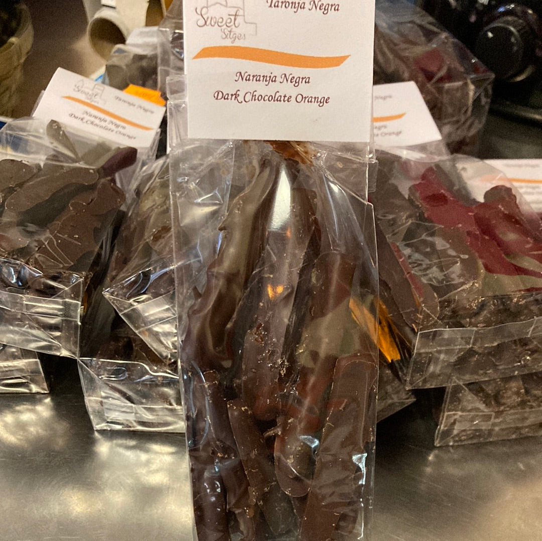 Chocolate-dipped Orange Peel