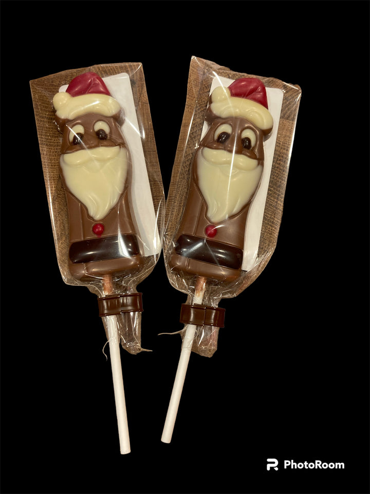 Christmas Chocolate Lollipops