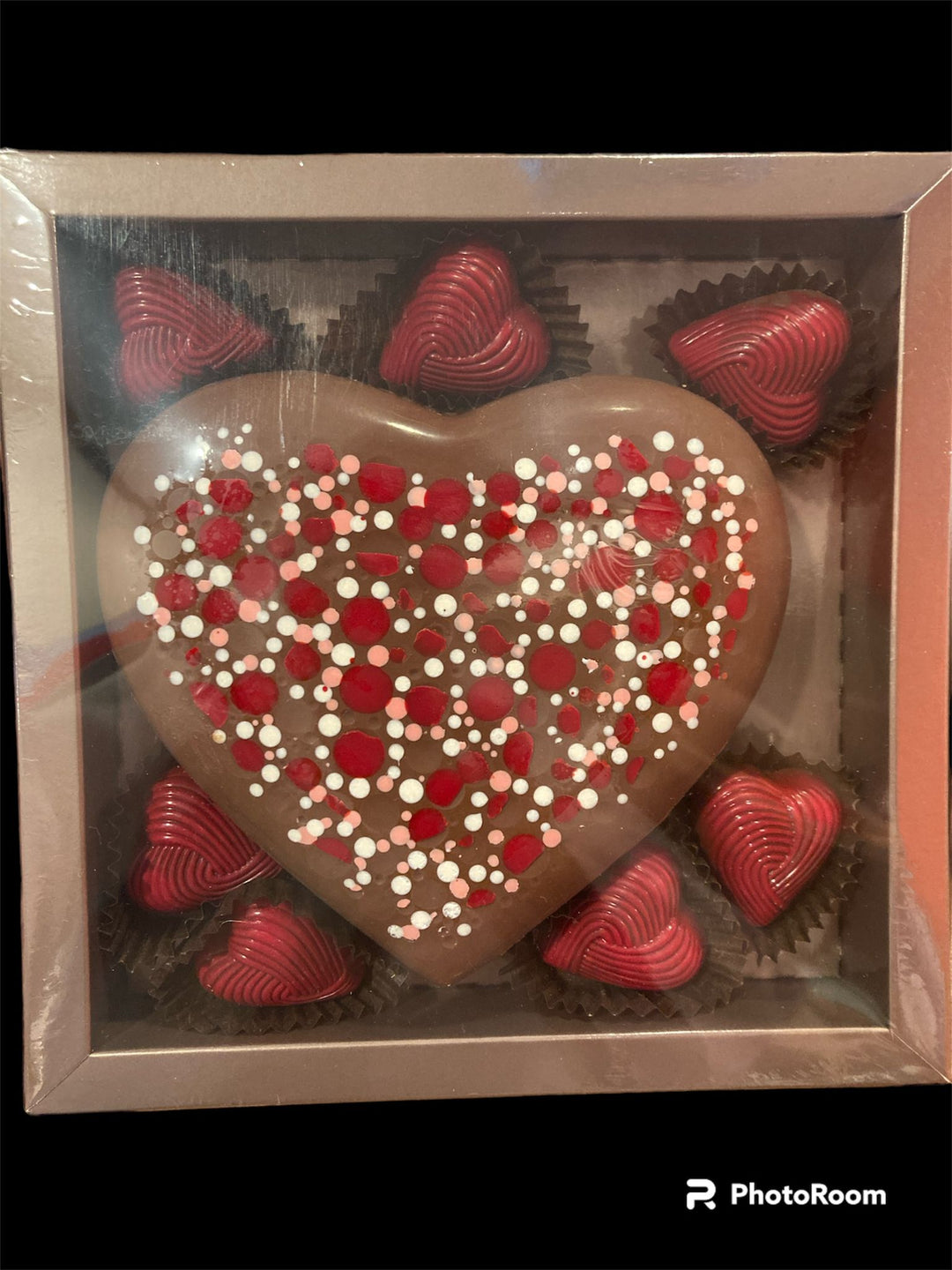 Chocolate Heart-shaped Box