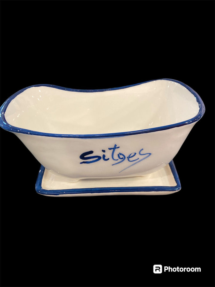 Sitges Kitchen Soap/Sponge Tub w/tray