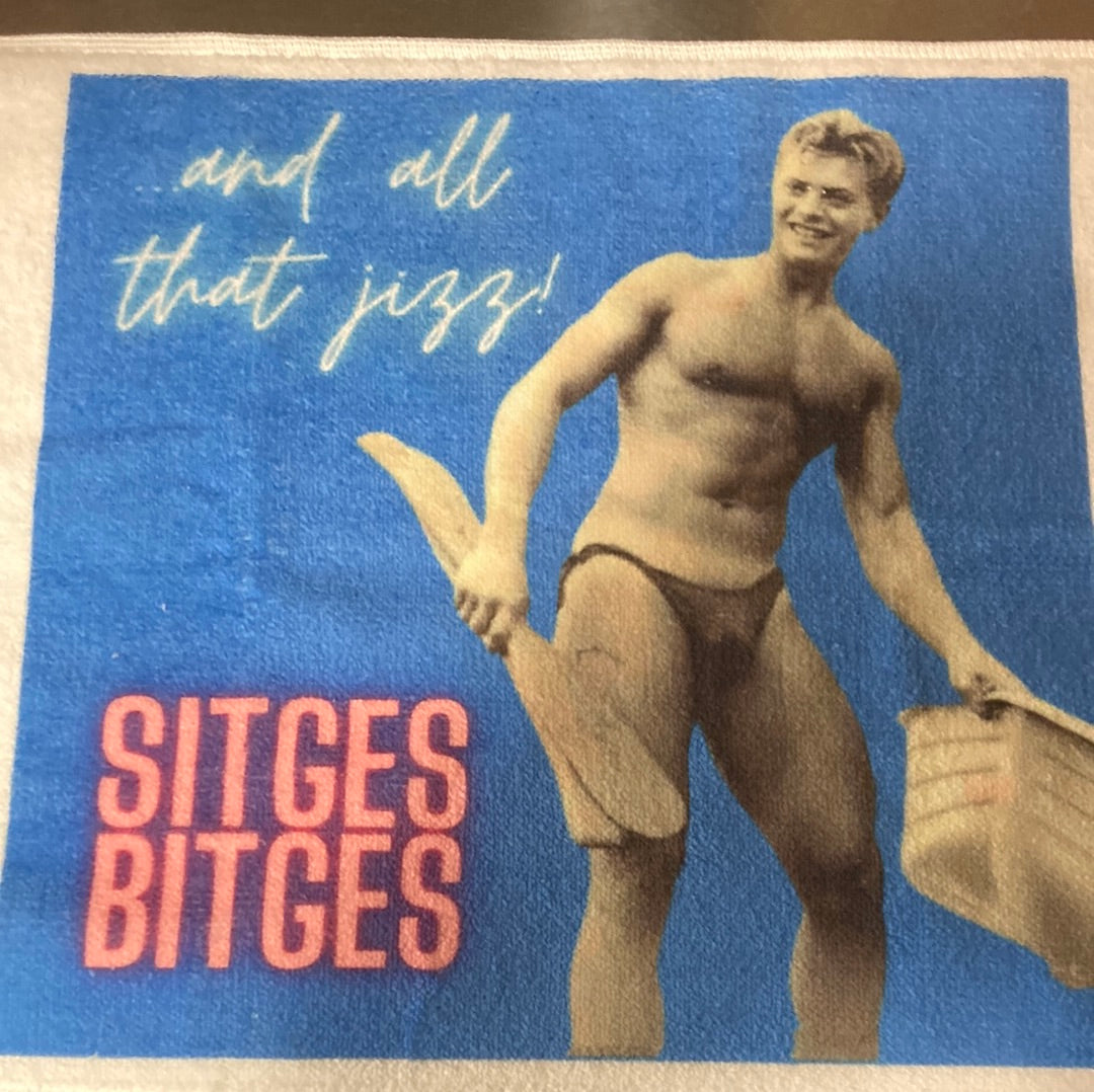 Sitges Bitges Cum Towel