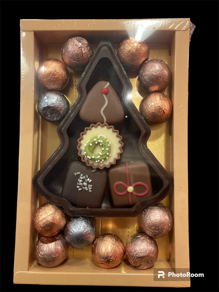 Chocolate Christmas Tree Candy Box