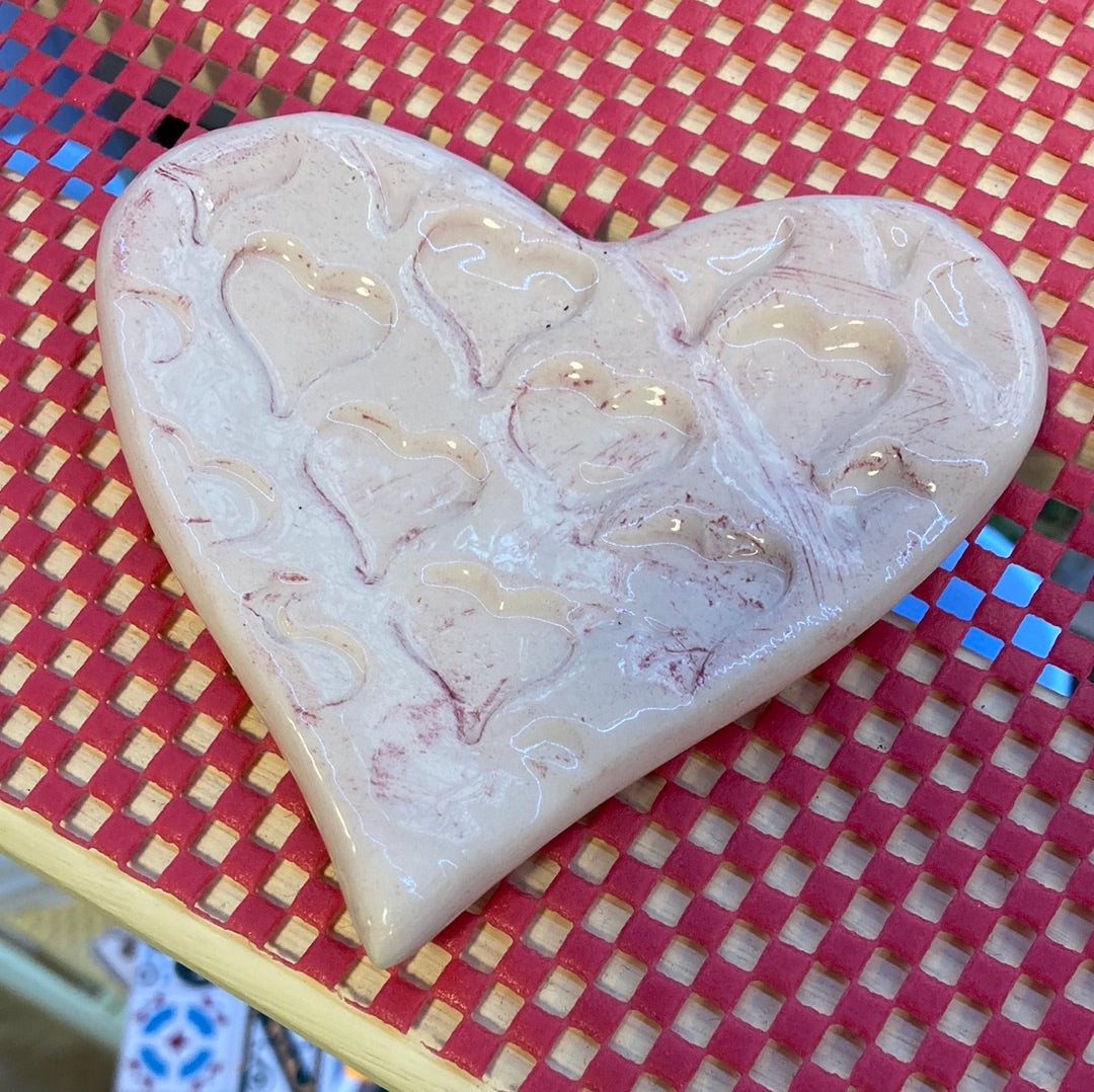 Ellenware Ceramics Heart Dish