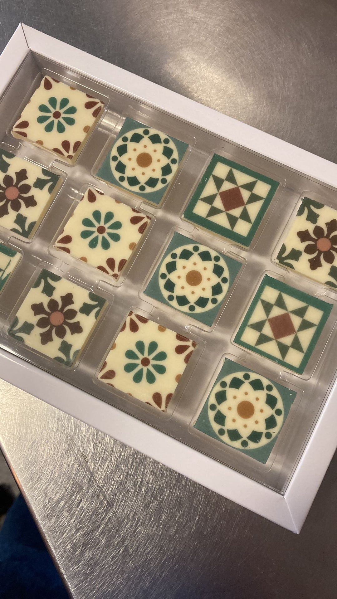 White Chocolate Spanish Tiles